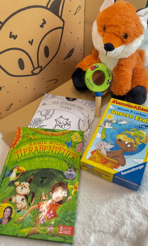"Die Sprache der Tiere" Einzelbox