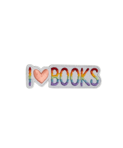 Patch “I love books”