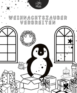 Alternative view of Weihnachtsbüchse Pinguin