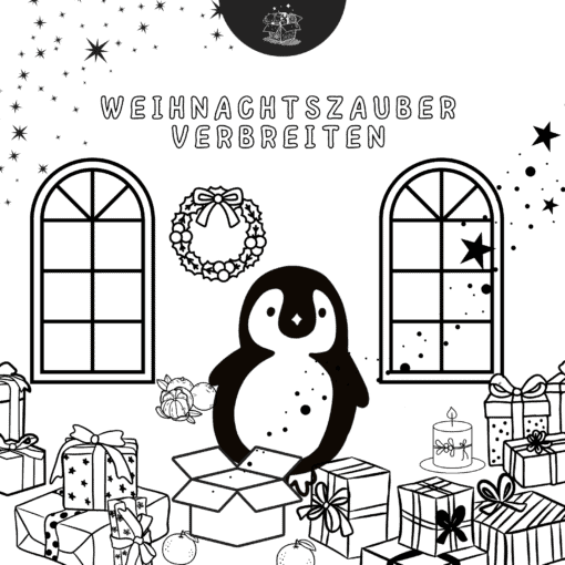Weihnachtsbüchse Pinguin – Bild 2