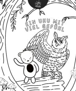 Alternative view of "Ein gefühlvoller Uhu" Einzelbox